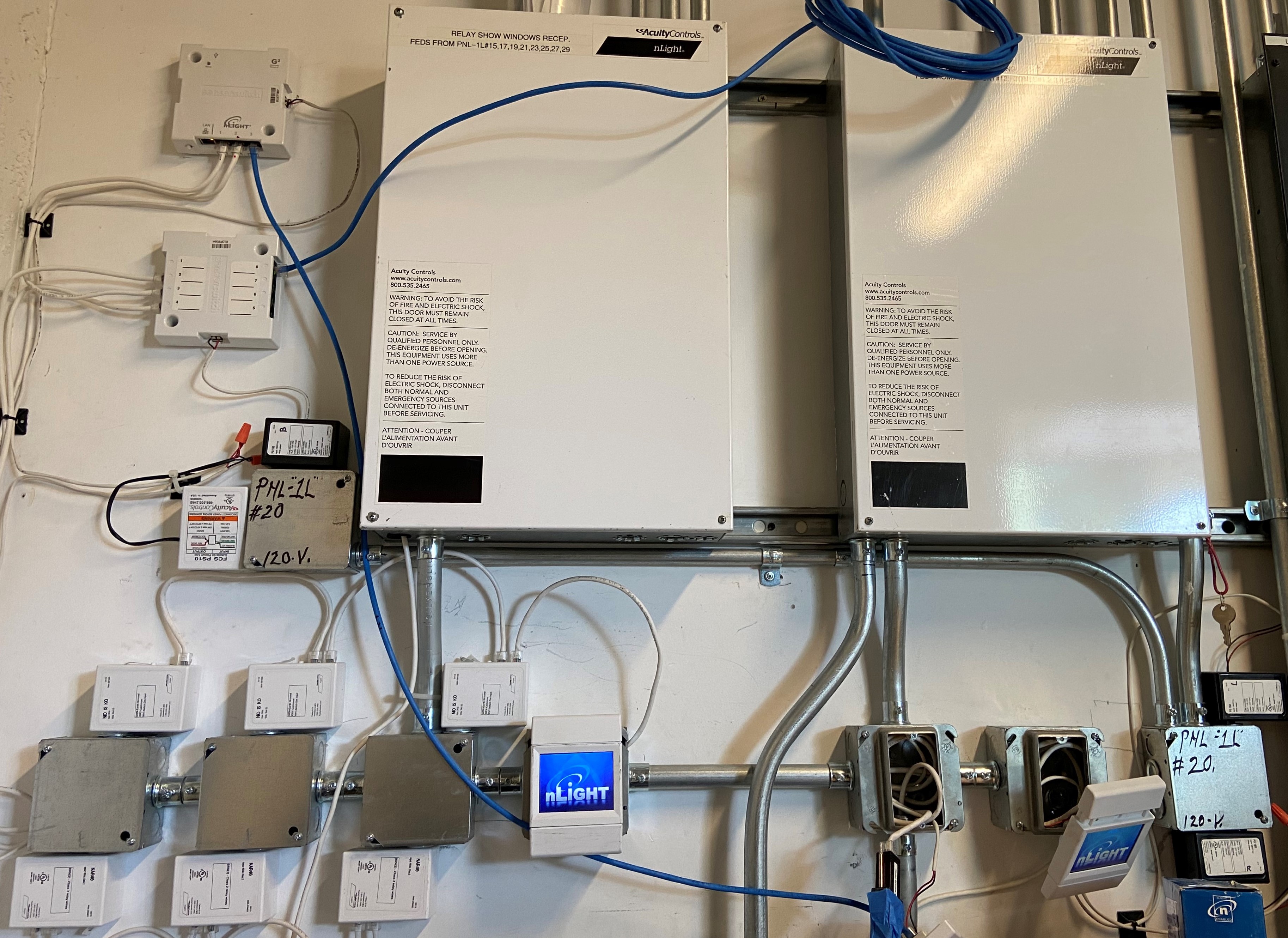 lighting controls for lighting retrofit service to ensure energy savings