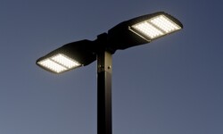 LED Lighting retrofit for Viento parking lot space lighting upgrade to a energy efficient lighting for outside parking lot by our lighting retrofit specialist