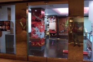 Interior Graphics applied to Hermes in Las Vegas interior design