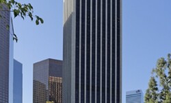 Bank of America on 333 S Hope st building in Los Angeles getting window tint solutions commercial window film