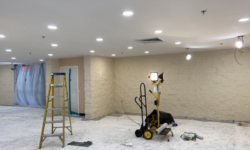 LED Lighting retrofit installation ADEC commercial lighting control services installation for Title 24 compliance