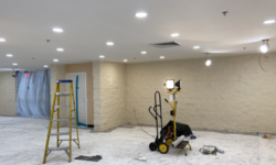 LED Lighting retrofit installation ADEC commercial lighting control services installation for Title 24 compliance