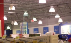 Lighting Before Lighting retrofit for Sears lighting services banner