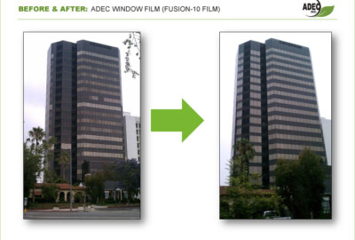 commercial window film for energy saving project
