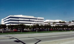 Window Tint solutions for commercial building located along the 405 in Orange County commercial window tint solutions for energy saving project