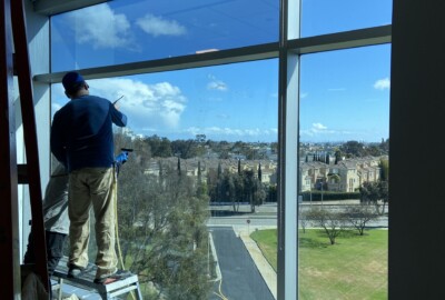 Commercial Window Tint Services at Honda HQ